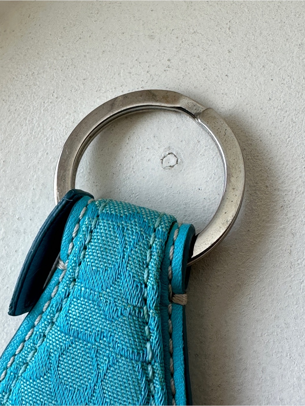 Coach Turquoise Keyring - Picture 4 of 6
